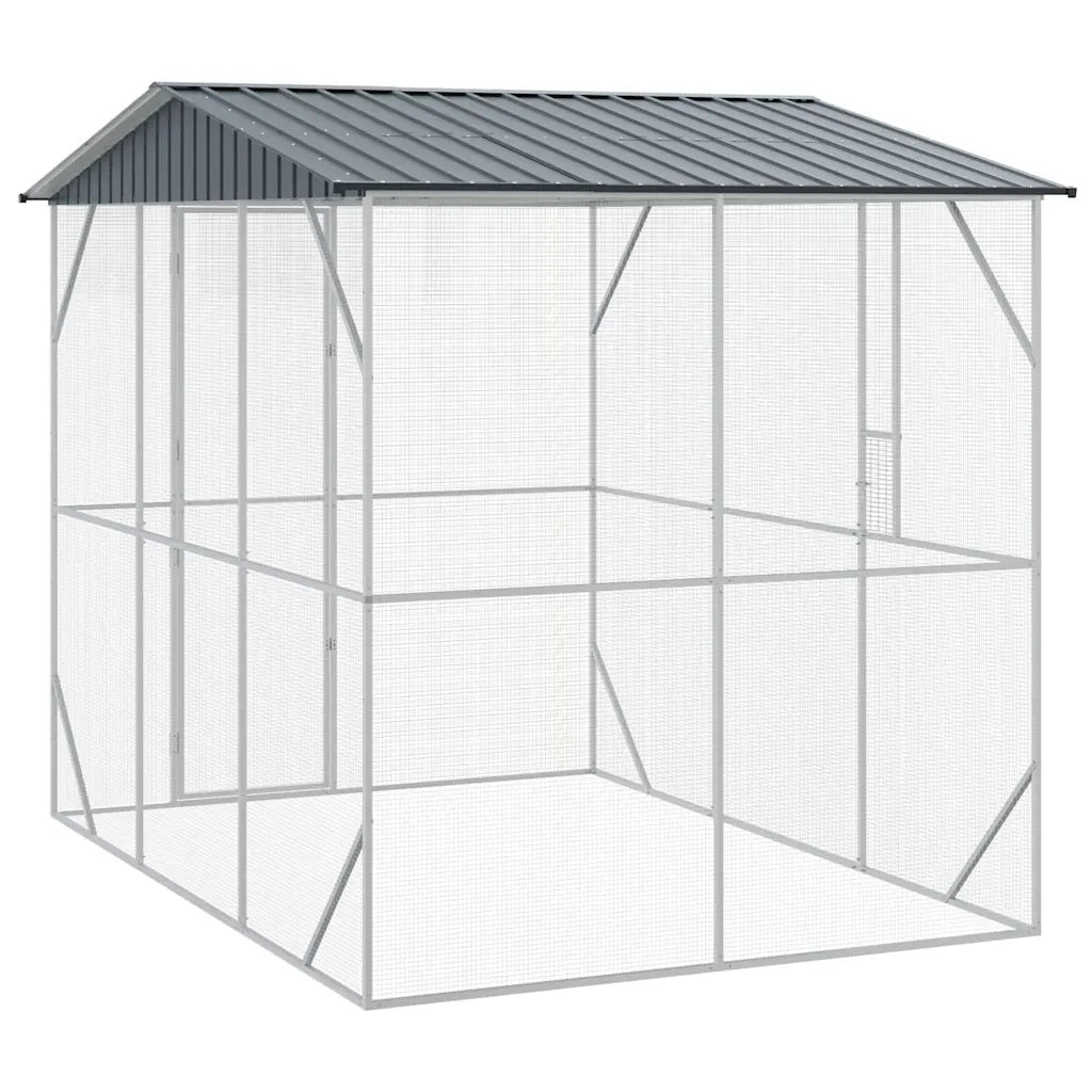 Gabbia per uccelli Antracite 227 x 310 x 247 cm Acciaio zincato 3325160