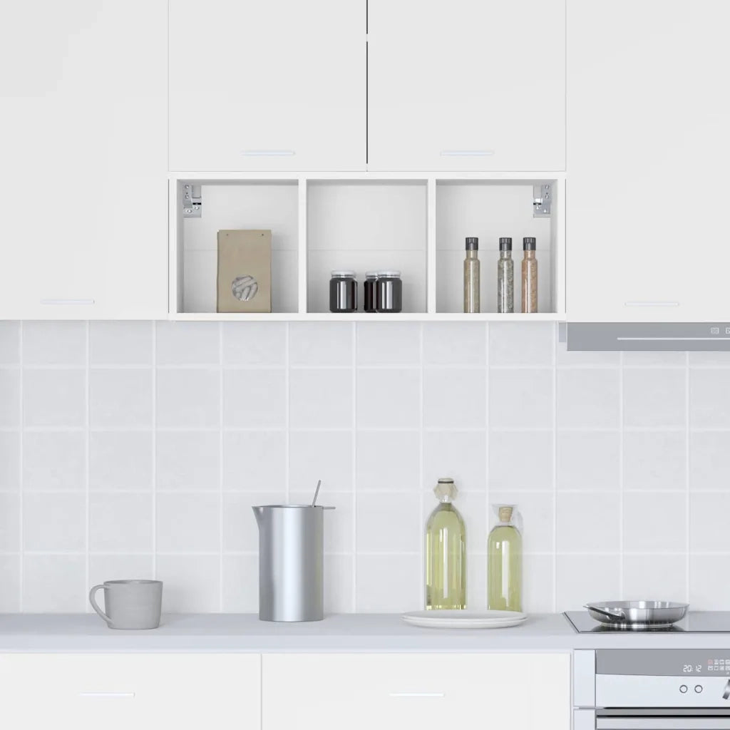 Armadio pensile Riga Bianco 30 x 29,5 x 80 cm Legno multistrato