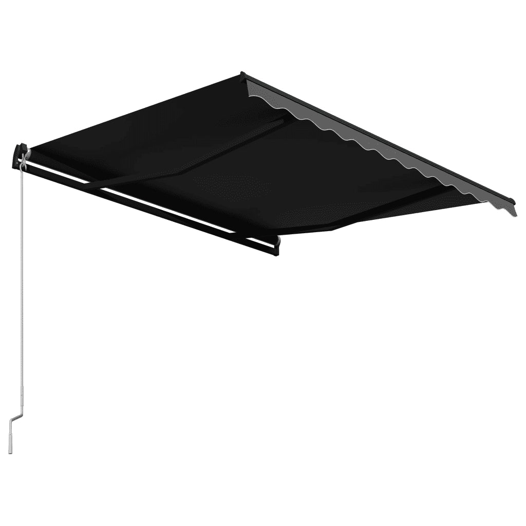 Tenda da Sole Retrattile Manuale 300x250 cm Antracite