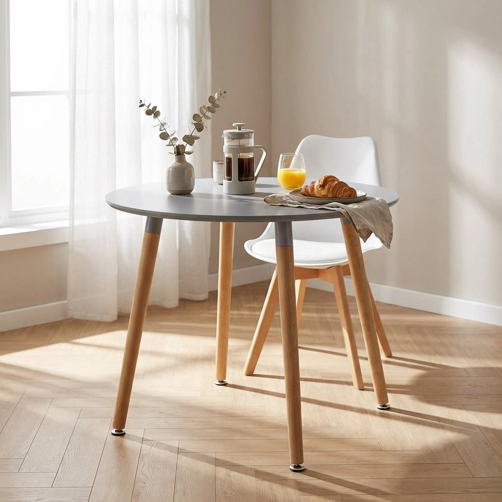 Tavolo Rotondo 80 in Plastica cm 80x80x75 - LYON