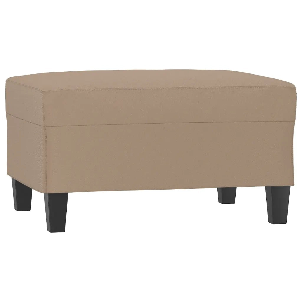 Poggiapiedi Cappuccino 70x55x41 cm in Similpellecod mxl 126541