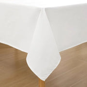 Tavolo con effetto loto in lino, 140 x 220 cm, lavabile, impermeabile.