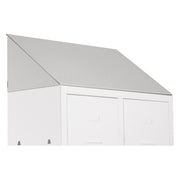 TETTO INCLINATO cm 68 x 34 x h.15 - per spogliatoio 2 p.  - PROMETAL