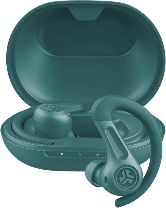 Orecchini sportivi con riduzione del rumore attiva, cuffie in-ear Bluetooth senza fili con durata batteria di 60 ore