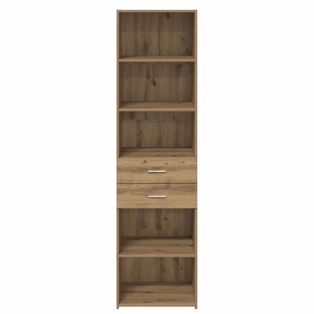 Credenza con Cassetto-Buffet-Armadio da cucina Rovere artigianale 50 x 42,5 x 185 cm