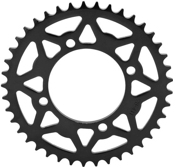 Pignone posteriore 41T - Acciaio inossidabile - 428 Catena - 170mm Diametro esterno - 76mm Diametro interno - Installazione semplice - Pignone posteriore