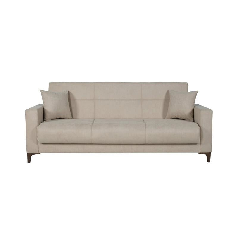 Divano Pronto Letto 3 Posti cm. 212x87x90 Con Contenitore Bravo Bacos