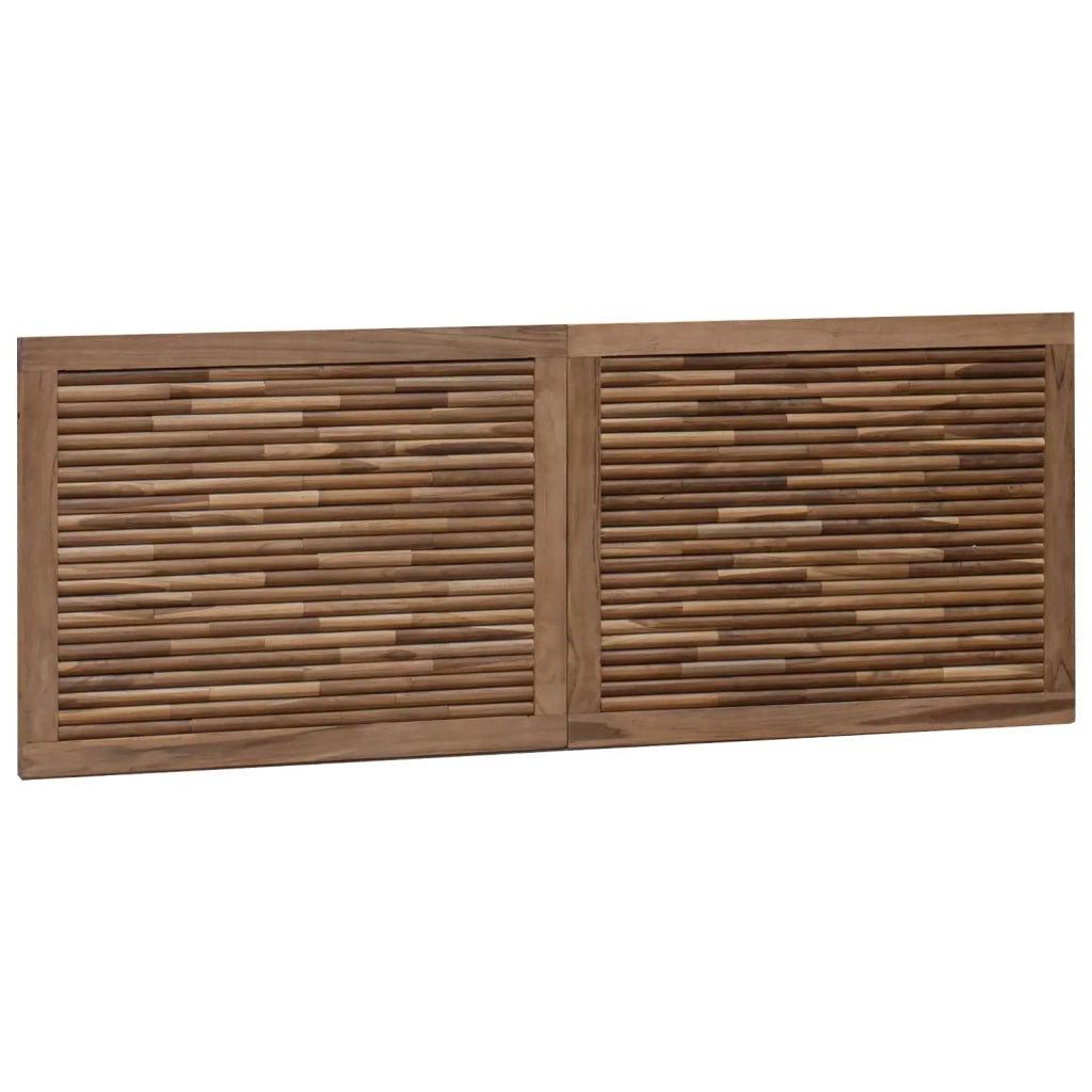 Testiera | Testata Naturale Legno di teak solido
