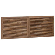 Testiera | Testata Naturale Legno di teak solido