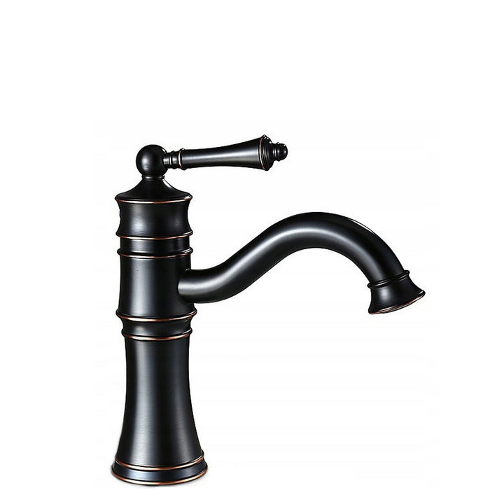 Rubinetto Da Bagno Rea Vintage Old Black Low