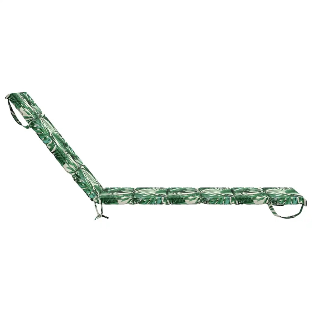 Cuscino per Lettino GEMERT 100% Poliestere Motivo a Foglie 948465