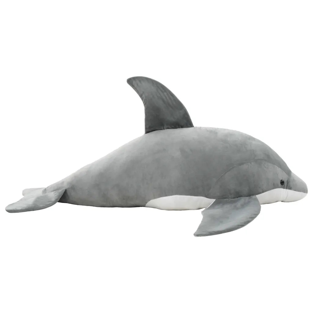 Giocattolo di Peluche Delfino Grigio