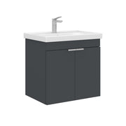 Mobile lavabo "Desna 60" - 60 x 45 x 58 cm - Antracite opaco