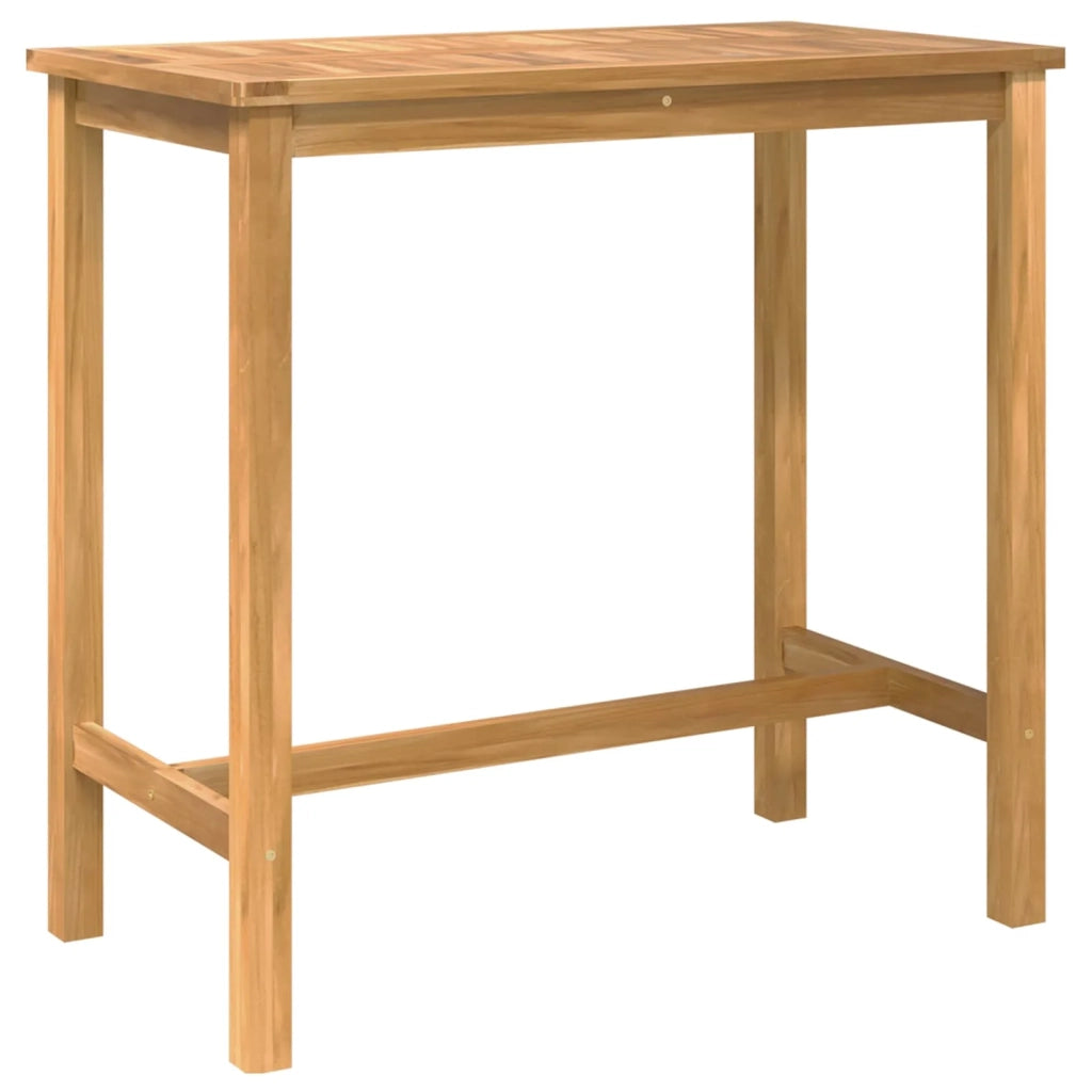 Set Bar da Esterno 5 pcs Non trattato Legno di teak solido 3422499