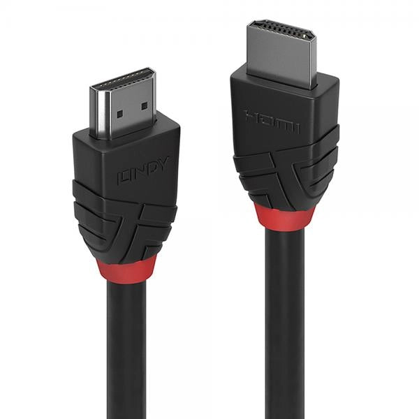 LINDY CAVO HDMI 2.0 HIGH SPEED BLACK LINE 2M