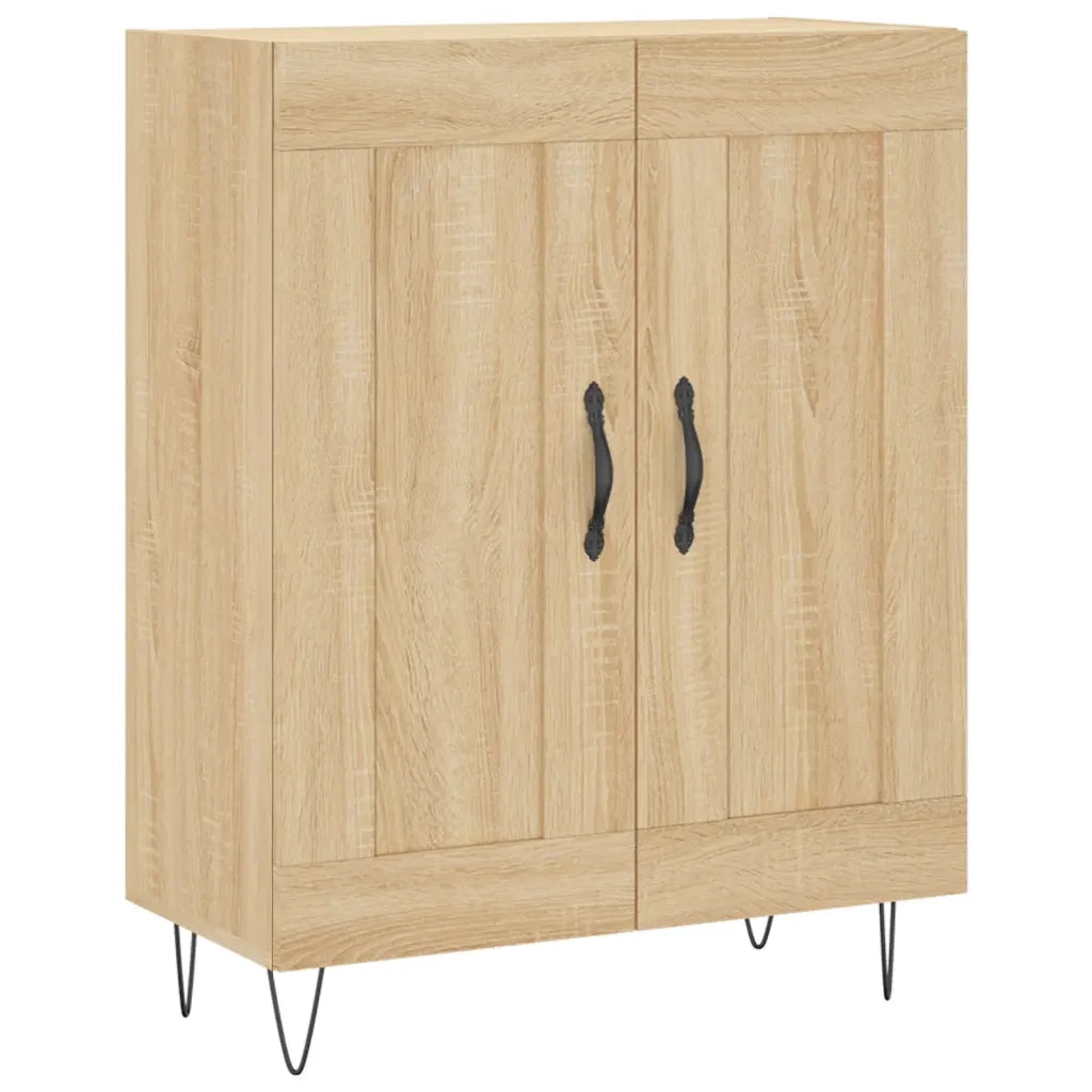 vidaXL Credenza Rovere Sonoma 69,5x34x180 cm in Legno Multistrato