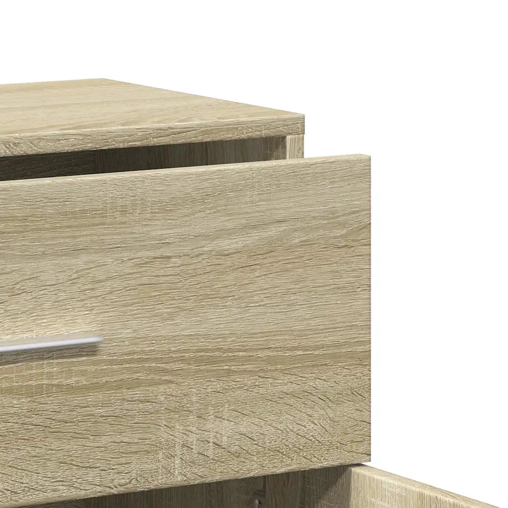 Credenze 2 pz | Madia | Buffet da pranzo | Armadio da pranzo Rovere Sonoma 60x31x70 cm in Legno Multistrato