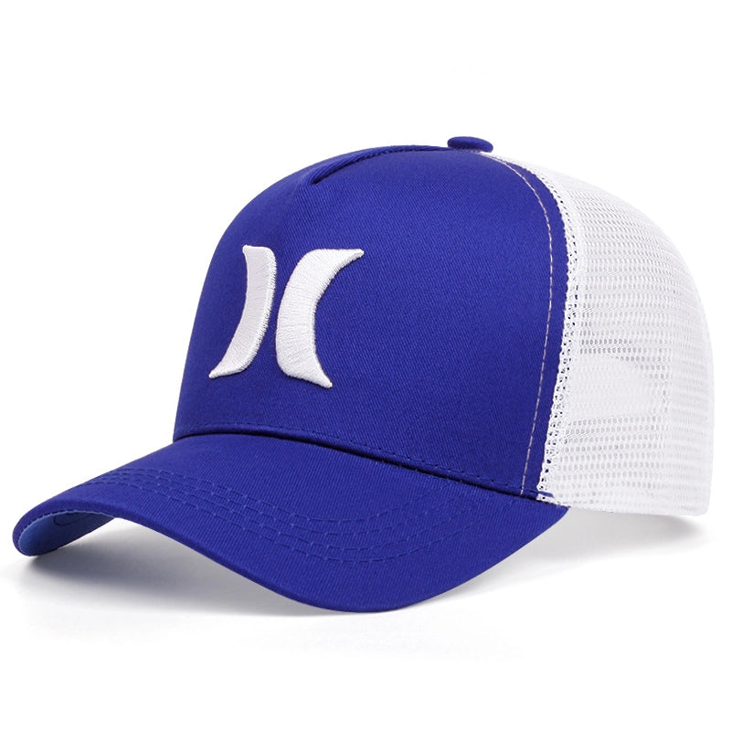 Cappellino da baseball Crescent blu e bianco