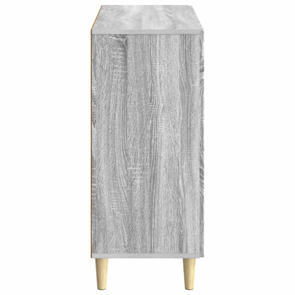 Credenza Grigio Sonoma 89 x 34,5 x 80 cm Legno ingegnerizzato