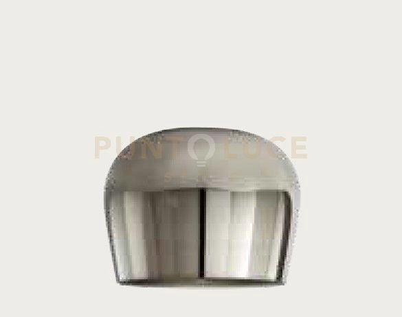 SOLO VETRO ALFA GRANDE FUME' D.25CM H.23CM