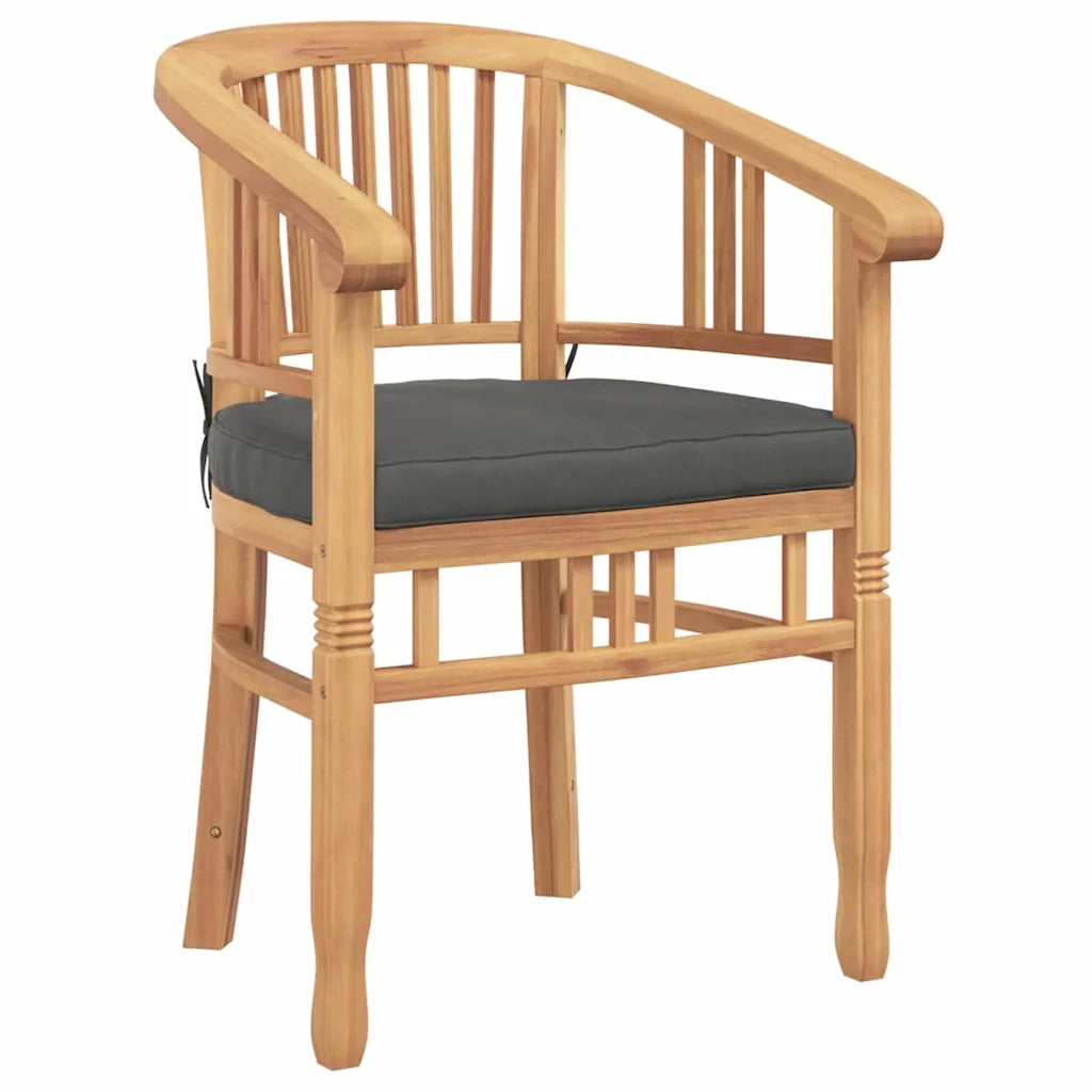 Sedia 2 pz | Sedie da Esterno Marrone 63 x 58 x 89 cm Legno di teak solido