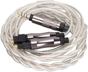 Caviere di Sostituzione per Cuffie - Connettore a Viso Dorato - Plug e Gioca - 2,5 Mm - Adatto per HD414 HD650 HD600 HD580 HD25 HD535.