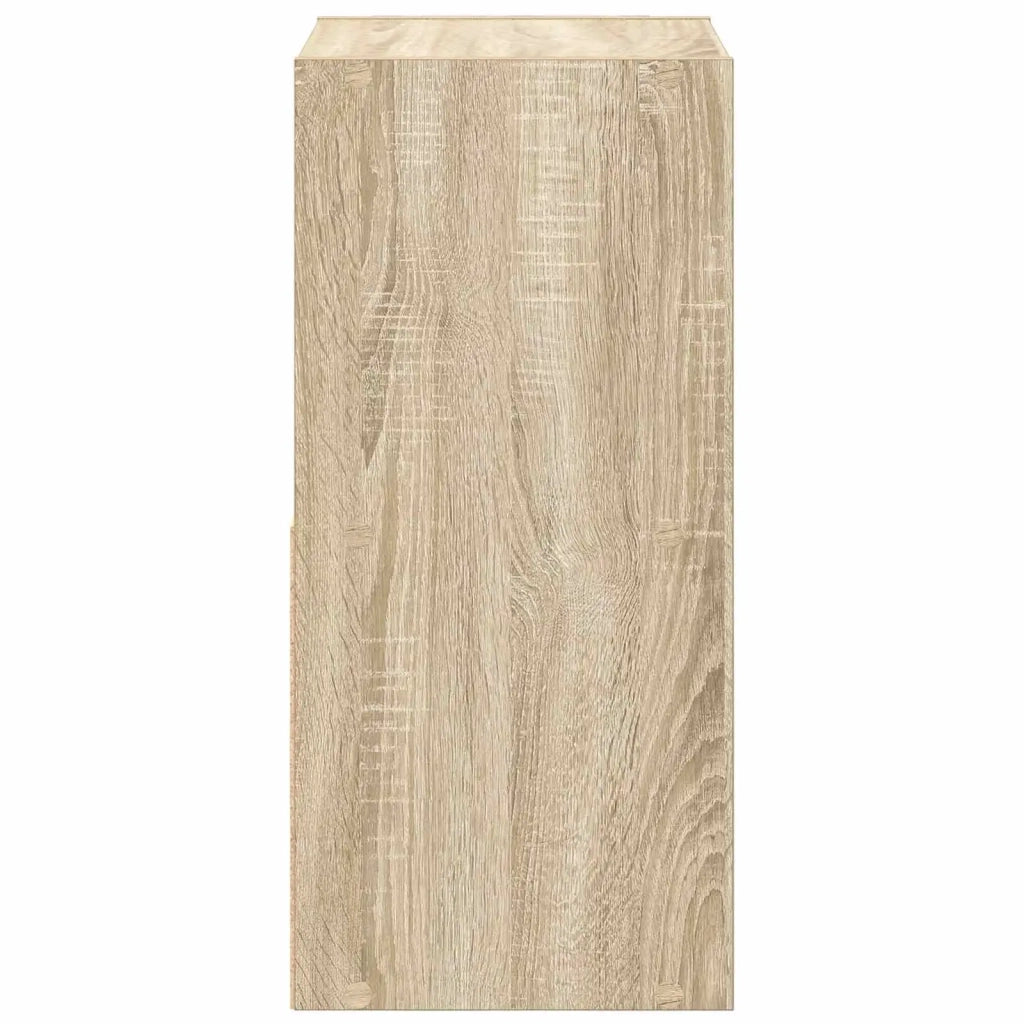 Comodino Rovere Sonoma 35 x 32 x 68,5 cm Legno multistrato