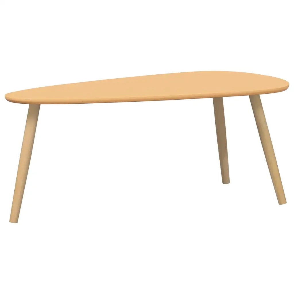 Set Tavolini Salotto 2pz Legno Massello Massello Pino Marrone 244733