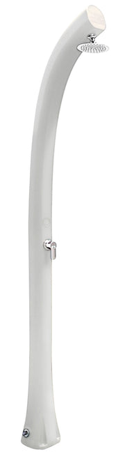 Doccia Solare da Esterno Giardino 26L Miscelatore Arkema New Happy Bianco