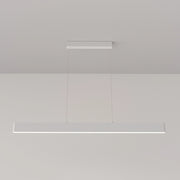 Lampadario A Sospensione Moderno Step Metallo Bianco Luce Led Integrato 30W