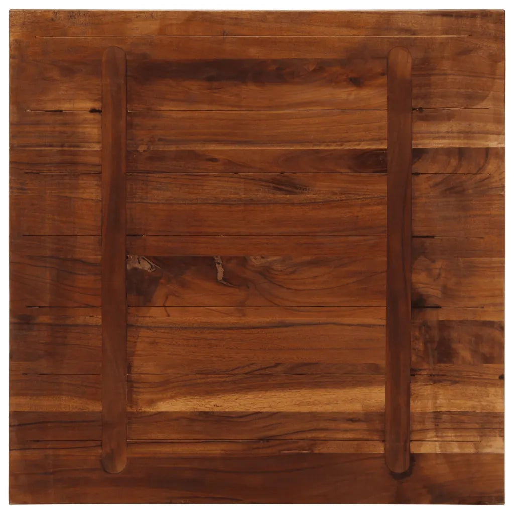 Piano per Tavolo | Superficie Tavolo | Piano Scrivania 70x70x1,5 cm Quadrato Legno Massello di Acacia