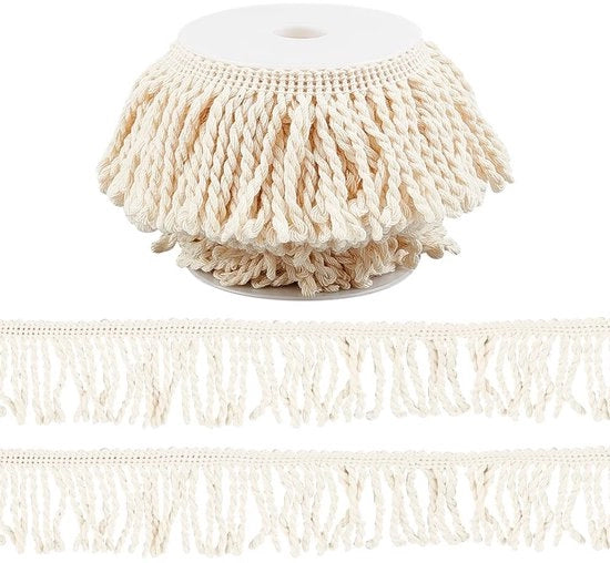 Decorazione a Tappeto 10 Metri - Set di Piume in Cotone - Disegno di Fiori - Pesanti - Materiale di Alta Qualità - Decorazione per Tappeti