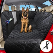Tappeto per Auto Posteriore - Autotappeto - Posteriore Copriporta – Tappeto per Cani - Nero - 137 x 147 cm