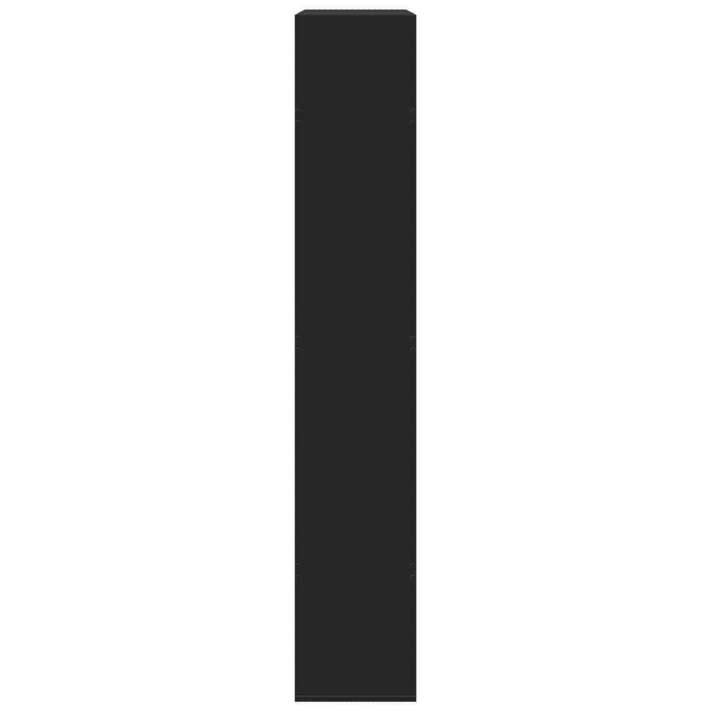 Divisorio Stanza Nero 100x33x187,5 cm in Truciolato