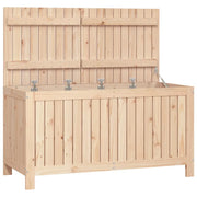 Contenitore da Giardino 121x55x64 cm in Legno Massello di Pino CFW4509464
