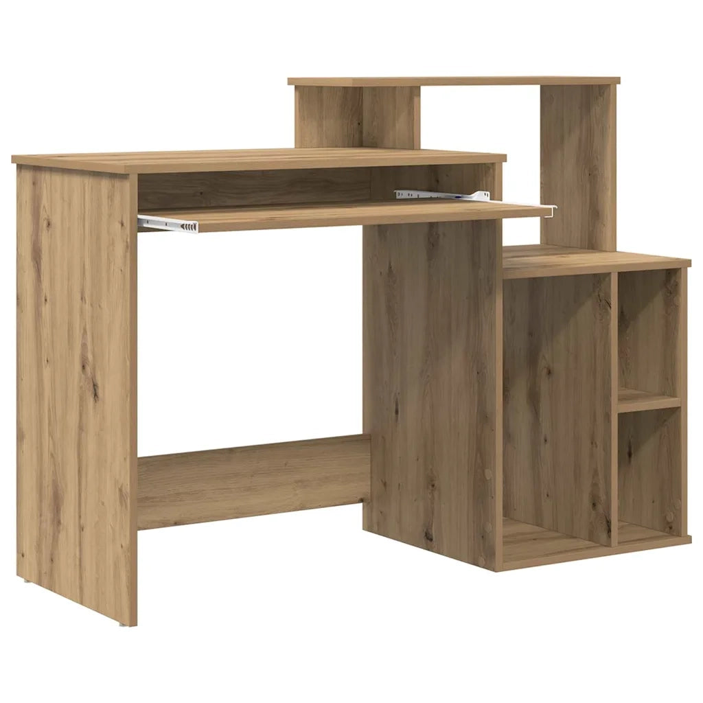 Scrivania con cassetto Rovere artigianale 120,5 x 44 x 88,5 cm 869481