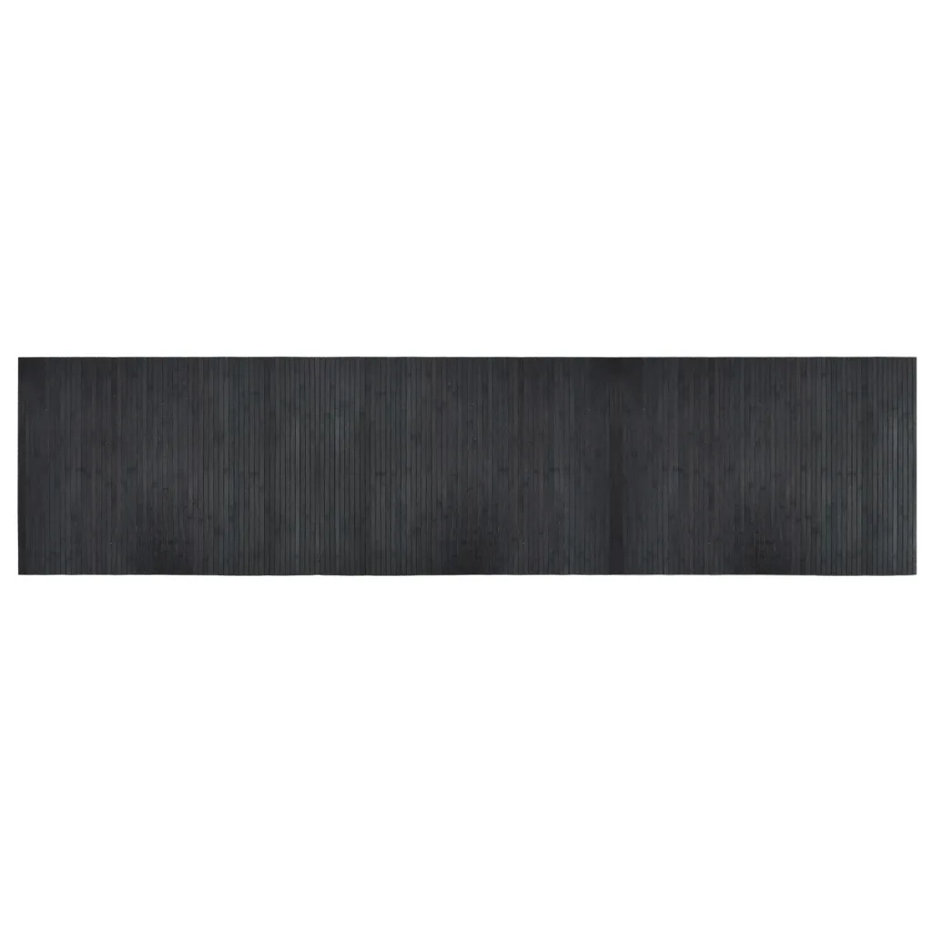 Tappeto Rettangolare Grigio 70x300 cm in BambÃ¹