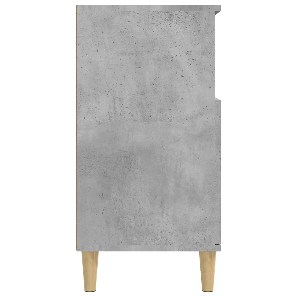 Credenza Grigio Cemento 60x35x70 cm in Legno Multistrato 821144