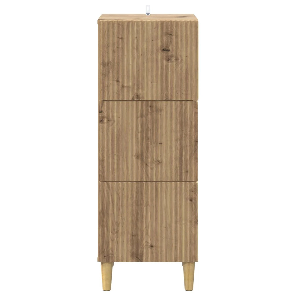 Mobile con Cassetti Rovere Artigianale 33 x 34,5 x 90 cm 894624