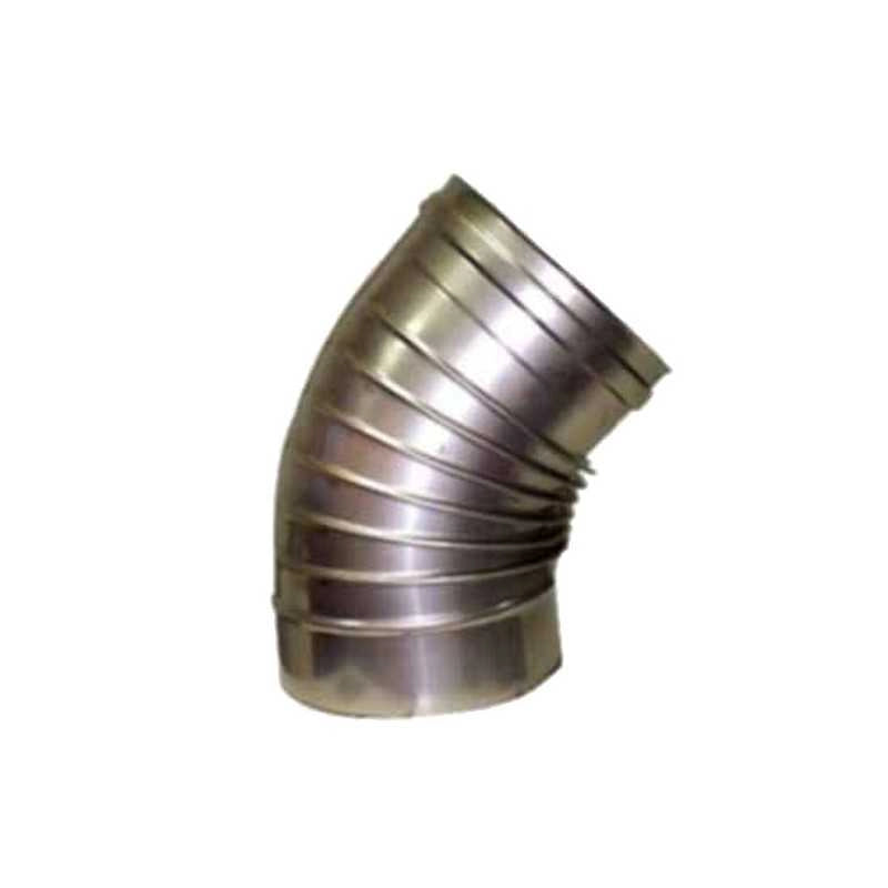 Gomito Inox 45° 14 Ala