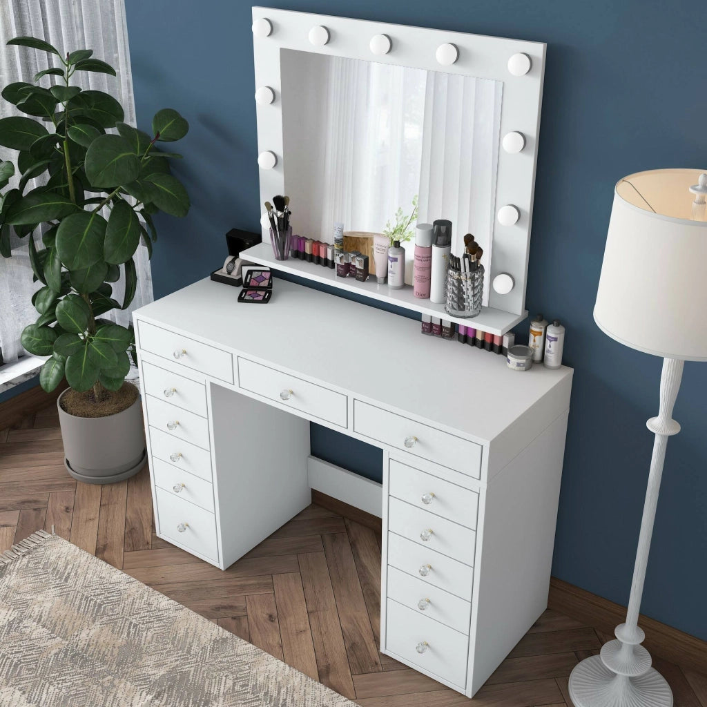 Vicoli, Consolle un Ripiano, 44.5x120x81.6h cm Bianco