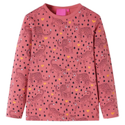 Pigiama da Bambina a Maniche Lunghe Rosa Antico 104 CFW8616599