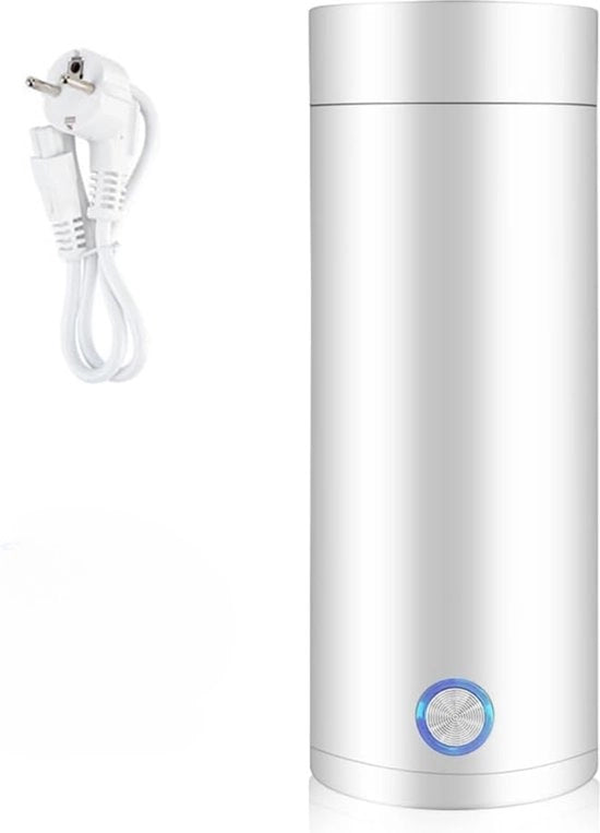 Waterkoker Portatile - Mini Waterkoker da Viaggio - Compacto e Bianco