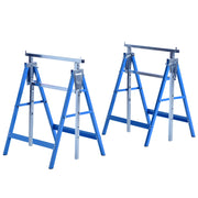 Cavalletto Pieghevole Regolabile ¨C Zephmum ¨C Blu 80-130 cm