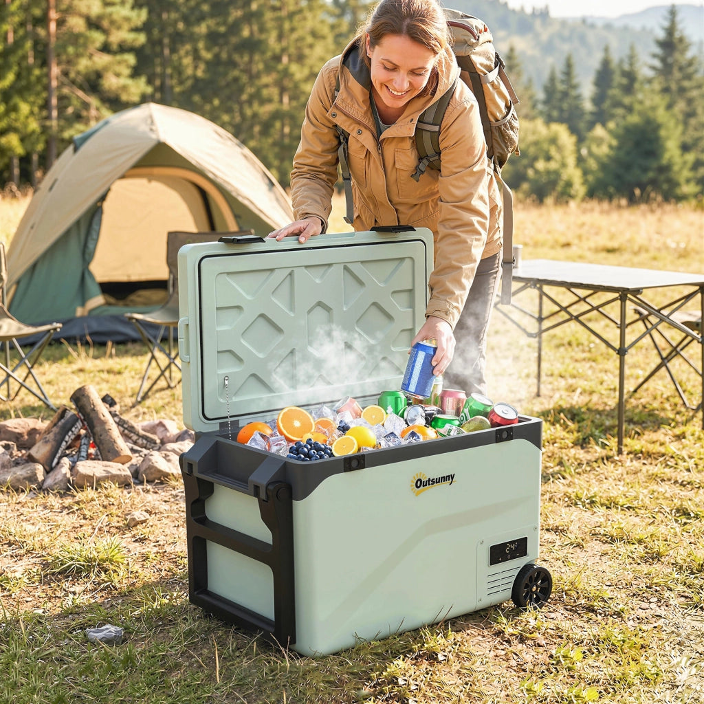 Frigorifero Portatile a Compressore 42.5L ¨C zephmum ¨C Bianco