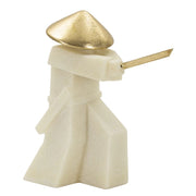 Scultura Giappone 1, Oro, Poliresina, 34x12x30 cm