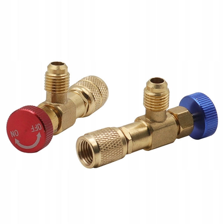 Valvola di Ricarica per Sistemi di Refrigerazione R22 – Alta Qualità, Filettatura 11mm, Colore Blu | Uso Professionale