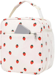 Tas per Picnic con Isolamento Geometrico Grande Capacità Portatile per Scuola Ufficio Spiaggia Lavoro