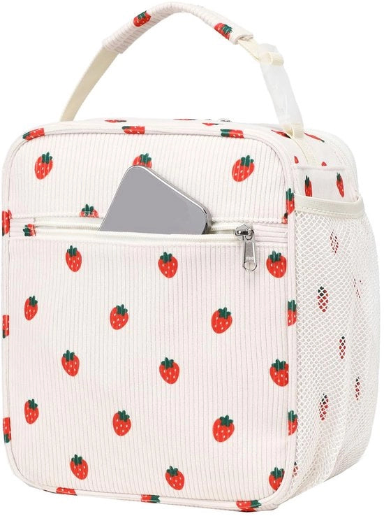 Tas per Picnic con Isolamento Geometrico Grande Capacità Portatile per Scuola Ufficio Spiaggia Lavoro