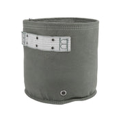 Vaso in Tessuto BloemBagz da 26 litri, con forma cilindrica, colore grigio
